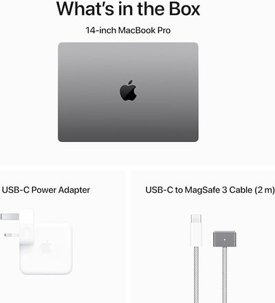 Apple 2023 MacBook Pro (14-inch, Apple M3 chip with 8‑core CPU and 10‑core GPU