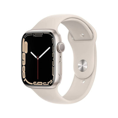 Apple Watch Series 7 (GPS, 45mm) - Starlight Aluminium Case, Starlight Sport Band