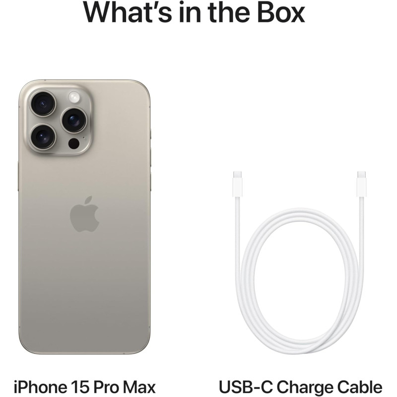 Apple iPhone 15 Pro Max BRAND NEW INTERNATIONAL 1 YEAR APPLE WARRANTY