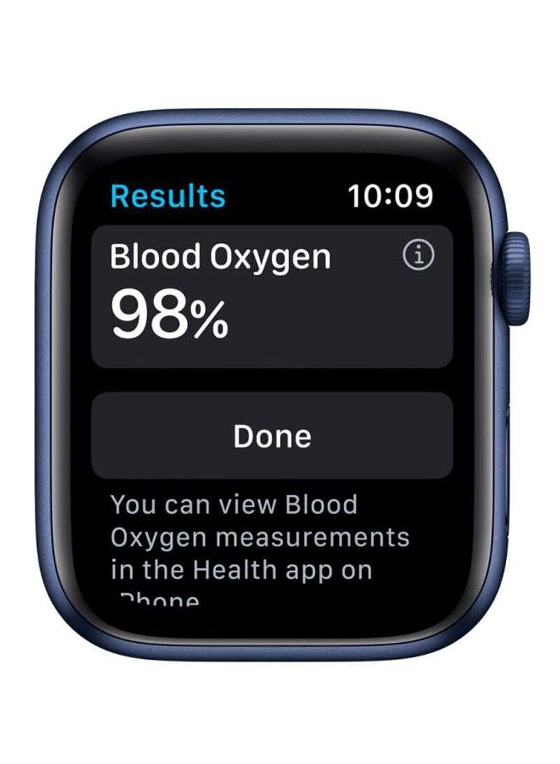 Watch Series 6-44 mm GPS Blue Aluminium Case